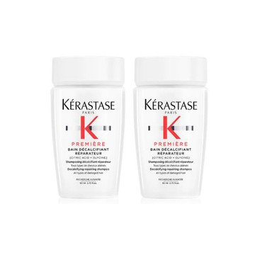 KERASTASE巴黎卡詩 白鑽升肽重建髮浴 80ml*2入組(航空版)