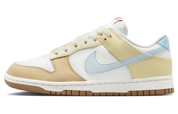 WMNS DUNK LOW NEXT NATURE SOFT YELLOW AQUARIUS BLUE