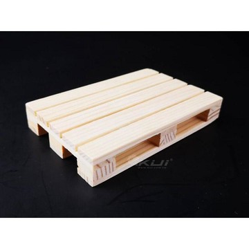 【酷愛】迷你木製棧板 12x8x2cm 裝飾 模型 場景 道具 家具 12吋人偶 杯墊 擺飾
