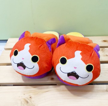 【震撼精品百貨】妖怪手錶_妖怪ウォッチ~妖怪兒童室內絨毛拖鞋#31101