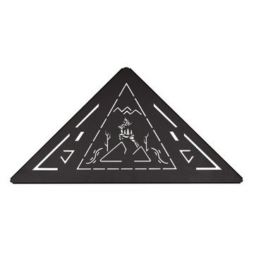 ShineTrip 山趣 鹿之荒野鐵網桌板  黑色  1個