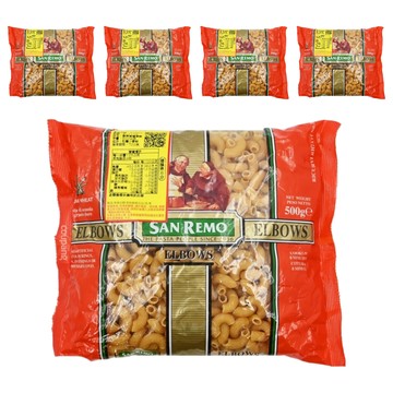 SAN REMO 彎管麵  500g  5包