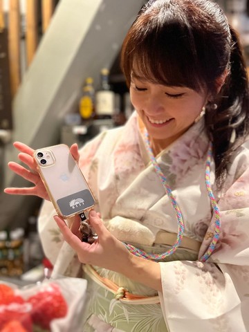 niji 手機掛繩 柔和 6mm Pastel pattern