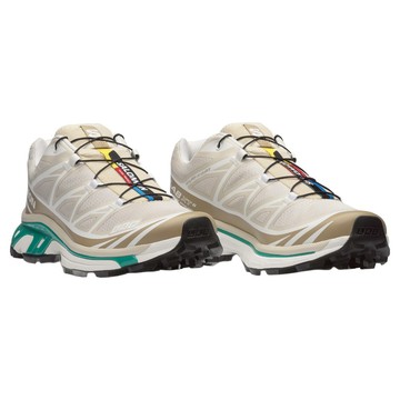 SALOMON 男款 Gore-Tex Rainy Day Chinchilla 機能山系 慢跑登山鞋 XT-6  28cm  栗鼠杏