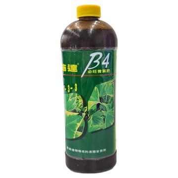 施達B4養葉肥 液體營養劑  300ml  1組