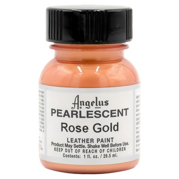 美國 Angelus 水性皮革顏料/456玫瑰金ROSEGOLD/29.5ML 733-01-456  1入