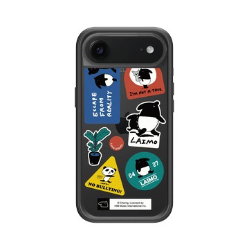 iPhone Air Mod NX -邊框背蓋組合 (相機按鈕) 黑 - 馬來貘 Laimo - LAIMO到處貼