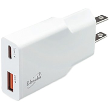 E-books B126 20W 極致超薄智慧快速充電器