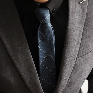 日系百搭JK制服格子手打領帶男 學院風韓版潮流復古英倫風 禮盒裝