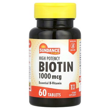 Sundance Vitamins, 優效生物維生素，1,000 微克，60 片