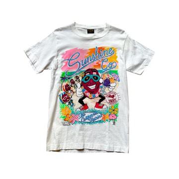 美國古著 80s Vintage California raisins 加州葡萄 T-shirt
