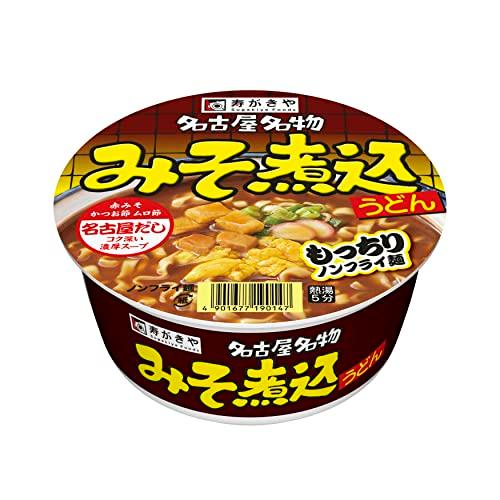 寿がきや カップみそ煮込うどん 106g×12個