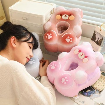 新品午睡抱枕女生節日禮物毛絨玩具公仔玩偶娃娃可愛卡通頸枕