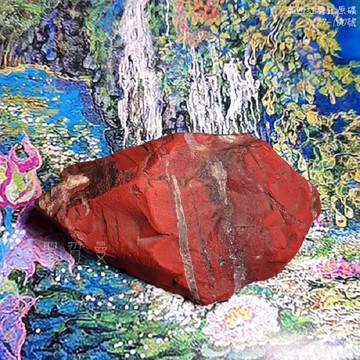 🌺湘西紅碧玉原礦1127-100號 Red Jasper ~培養安全感和紮根