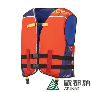 歐都納強力成人浮水衣(A-FS1901 紅)