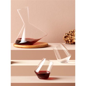 土耳其NUDE努德Balance不倒翁水晶玻璃醒酒器高腳紅酒杯套裝家用