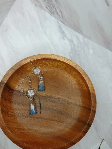 魚是魚J飾集|| 海洋之星耳飾  #耳針款