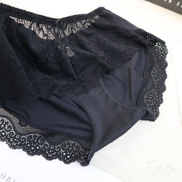 【伊黛爾】奧黛麗莎蕾絲內褲M/L (黑) -【7070】