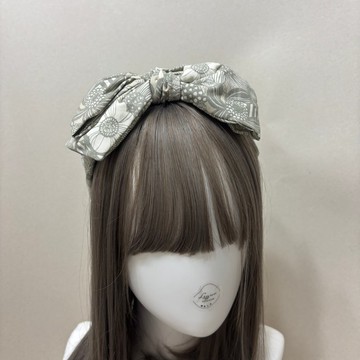 墨雲花影 | 交織蝴蝶結髮箍