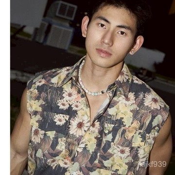 新品【夏季】男裝背心150公斤大碼男裝新款夏季寬鬆背心個性滿印花卉古巴領雙口袋無袖