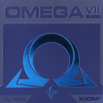 XIOM OMEGA VII EURO 桌球皮 膠皮 歐米茄 乒乓球皮 79-057 代理商公司貨【大自在運動休閒精品店】