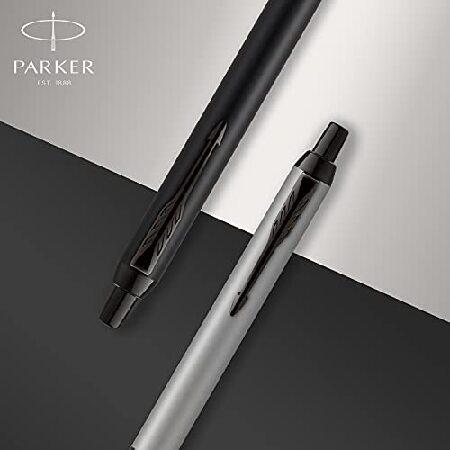 (Ball Pen, Gift Box, Dark Espresso Chrome Trim) PARKER IM Ballpoint Pen, Dark Espresso with Medium Point Blue Ink Refill (1931671)