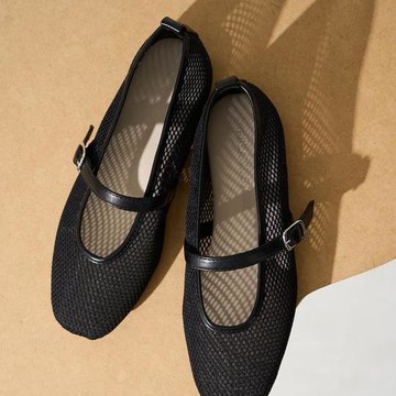 FREAK'S STORE 網面設計 芭蕾平底鞋