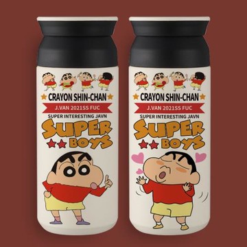 極簡清新可愛保溫杯原創意兒童不銹鋼大容量學生幼兒園卡通水杯子