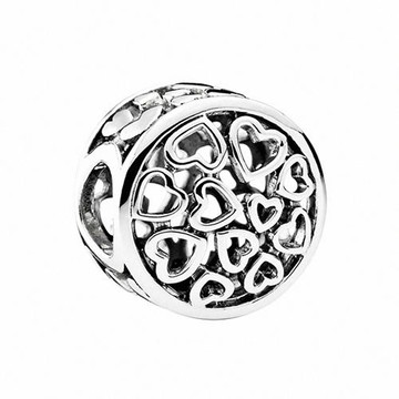 【PANDORA 潘朵拉】戀愛心情純銀墜飾串珠(791980)