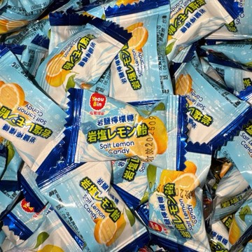 【粿女兒商行】🔥現貨 友賓岩鹽檸檬糖 全素 岩鹽糖 檸檬糖 糖果