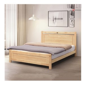 【MUNA 家居】諾拉5尺松木雙人床(4分床板)