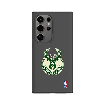 Galaxy S24 Ultra SolidSuit 黑 - NBA - Logo-密爾瓦基公鹿 Milwaukee Bucks