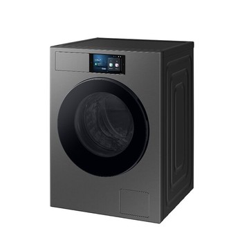 三星12公斤AI蒸洗脫烘灰色智慧洗劑添加滾筒洗衣機WD12DB9B84GDTW(含標準安裝)