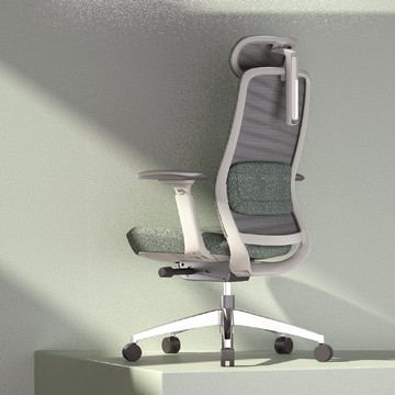 Ventra頭靠機能透氣電腦椅