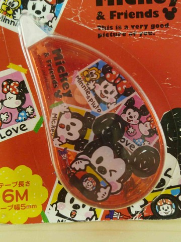 【震撼精品百貨】Micky Mouse 米奇/米妮  便利貼紙-紅 震撼日式精品百貨