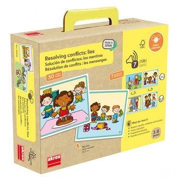 akros 衝突解決圖卡 說謊篇  1組
