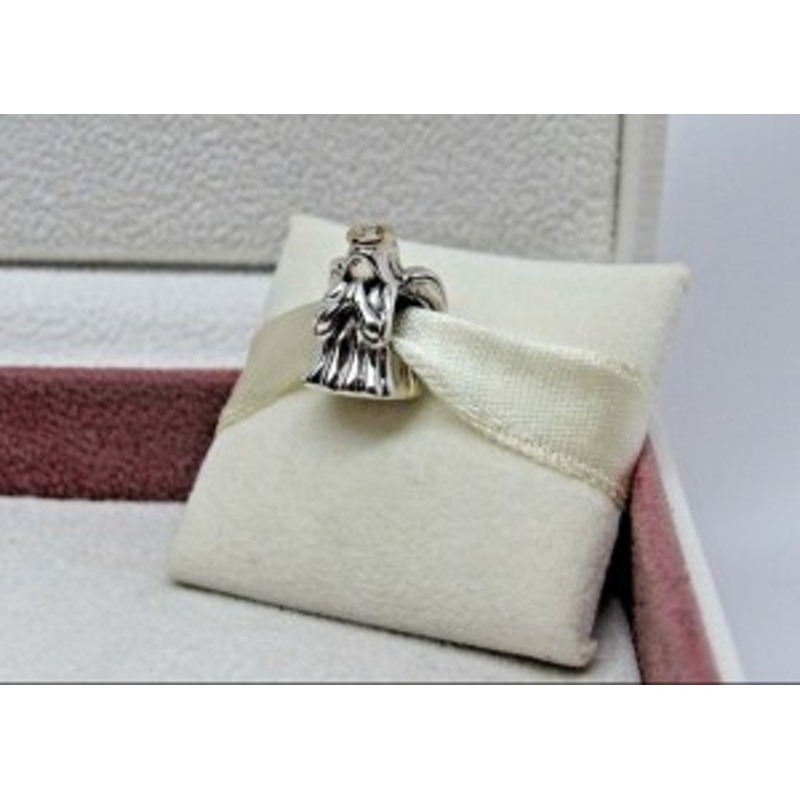 Pandora パンドラ チャーム Divine Angel RETIRED Sterling Silver ...