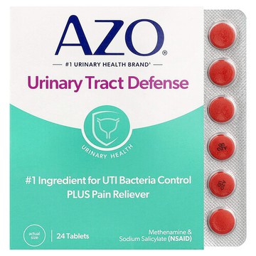 AZO, 尿路防護，抵禦細菌保護，24 片