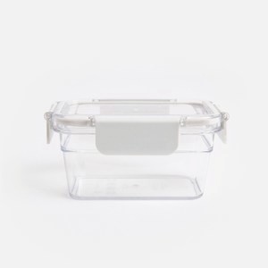 密封防漏可微波Tritan保鮮盒400mL 長形