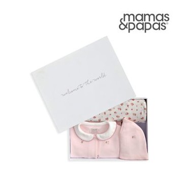 Mamas&Papas 花間明信片禮盒3件組