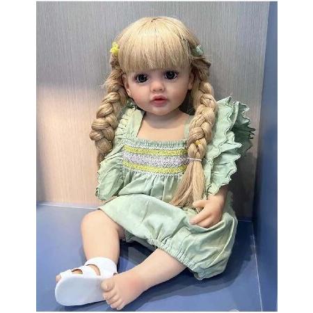 Reborn Baby Dolls Girl, 22 Inch Soft Silicone Vinyl, Reborn Baby