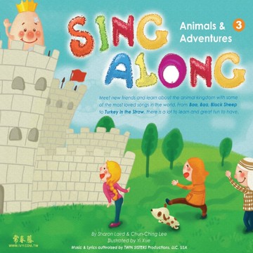 Sing Along 第三輯: Animals & Adventures +1CD[二手書_良好]
