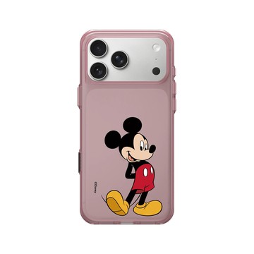iPhone 17 Pro Max Clear (相機按鈕) 晶醺玫 - 迪士尼-米奇 Mickey - 來！米奇站好