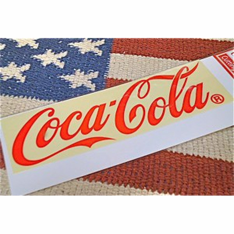 アメリカン雑貨 コカコーラ グッズ カッティングステッカー Coca Cola S Red Hs0351 通販 Lineポイント最大1 0 Get Lineショッピング