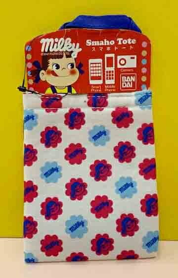 【震撼精品百貨】Peko 不二家牛奶妹 牛奶妹手機袋/收納袋-白#80708 震撼日式精品百貨