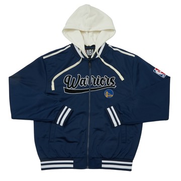 【NBA】落肩隊伍帽拉_GSW 連帽外套 男女款 勇士隊 深藍色-3455140482