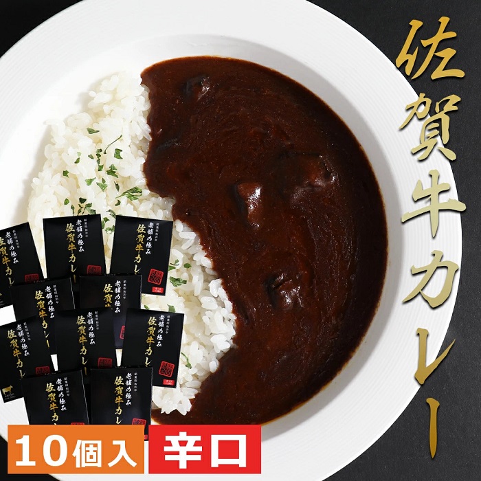 佐賀牛カレー×10：B028-008