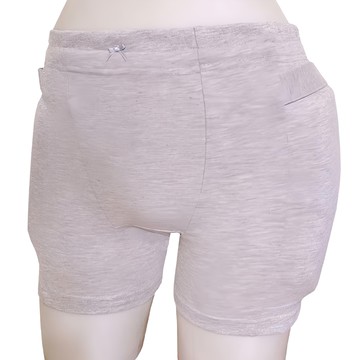 感恩使者 髖關節大腿骨保護內褲 棉60%+PET40% 灰色  M(腰圍 66~76 x 臀圍 90~98cm)  1件