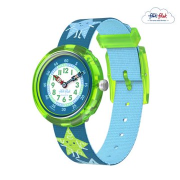 FlikFlak 兒童手錶 STARRY GLOW 兒童禮物/安全防水/瑞士製造 FBNP242 (31.85mm)