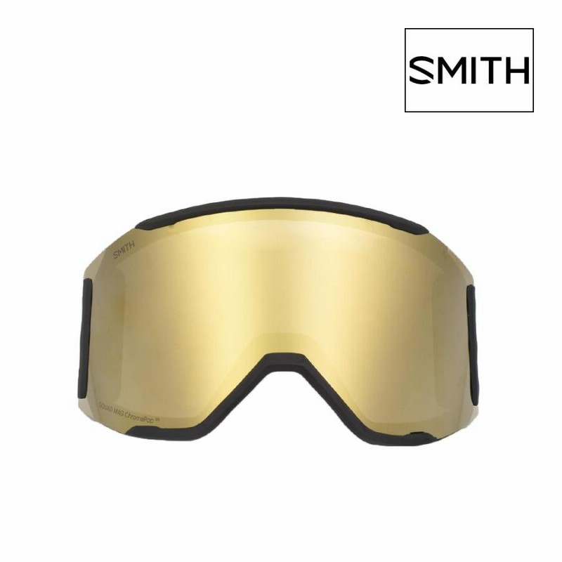 Smith スミス ゴーグルレンズSQUAD MAG SUN PLATINUM 予約 SMITH ゴーグル SQUAD MAG BLACK / CP PRO PHOTOCHROMIC